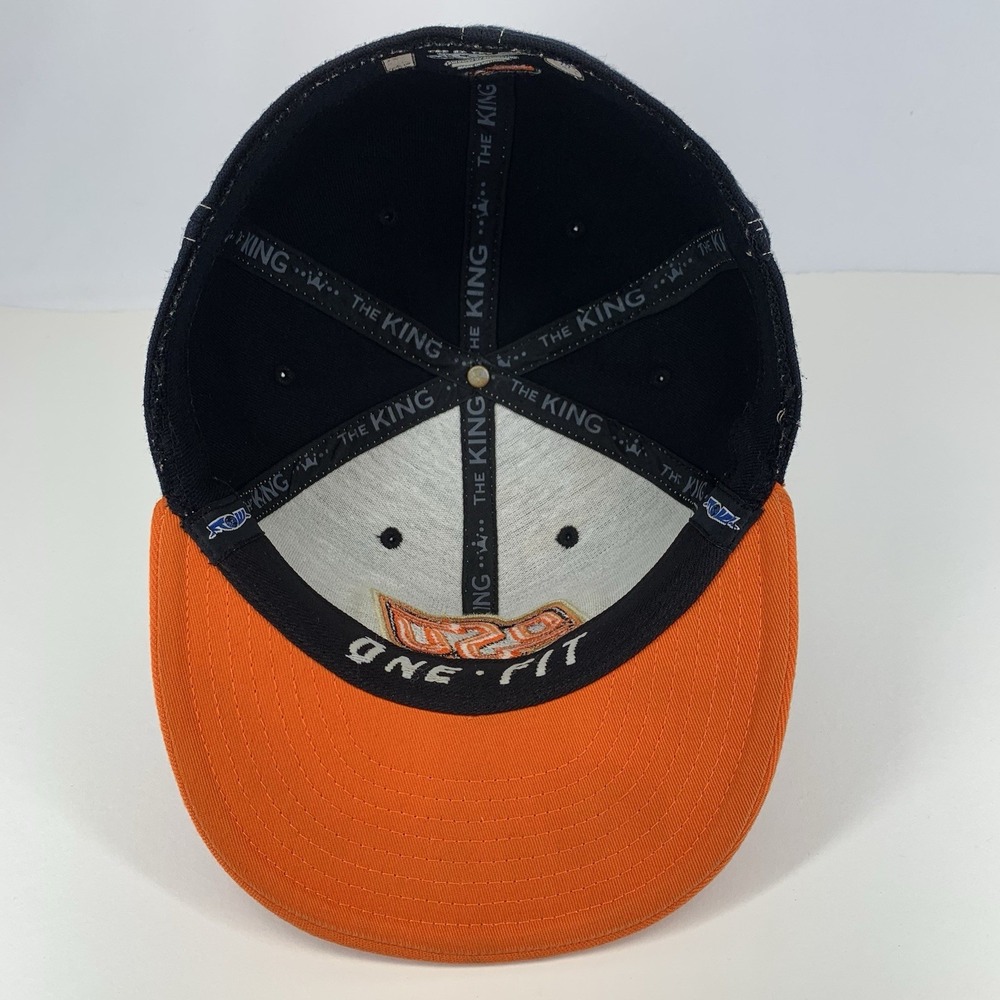 OSU Cowboys Hat Oklahoma State Orange Black L/XL Stretch Baseball Cap TOW King - Picture 8 of 16
